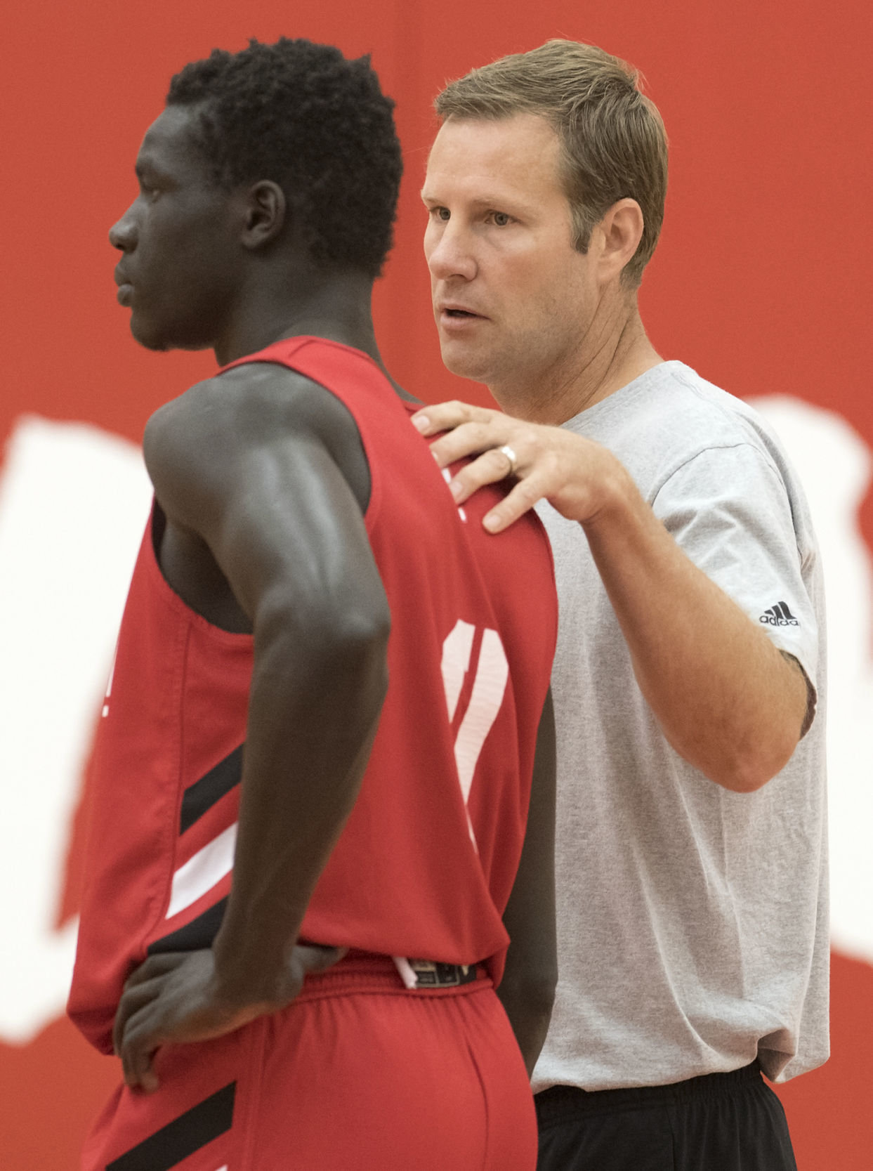 Nebraska men's hoops practice, 7.23